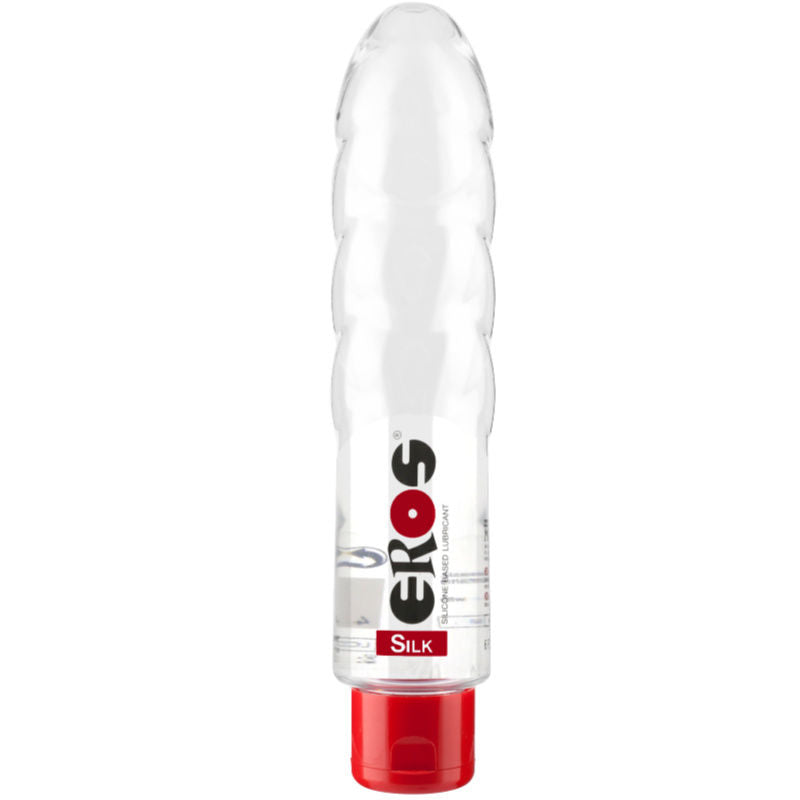 Lubrifiant silicone texture seconde peau 175 ml — Silk · Eros Toy Bottles · Lubrifiants base silicone