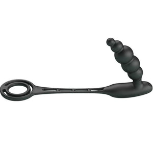 PRETTY LOVE ANNEAUX PENIS AVEC PLUG VIBRATEUR