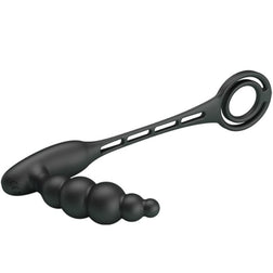 PRETTY LOVE ANNEAUX PENIS AVEC PLUG VIBRATEUR