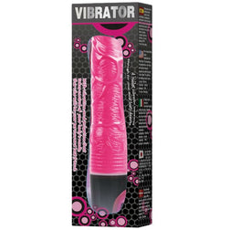 Gode vibrant rose 20 cm texture multi-relief — Baile