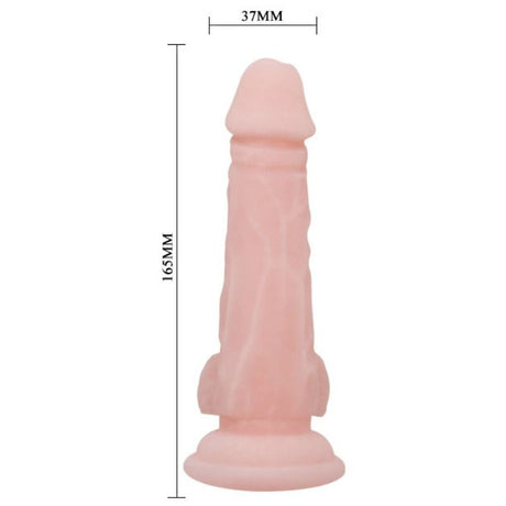 Realistic Dildo 16.5 cm with Balls & Suction Cup — image 5