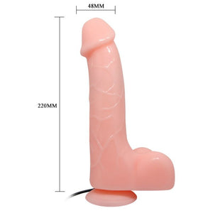 BAILE VIBRATEUR REALISTE NATUREL BARBARA 22 CM