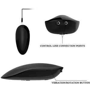 BAILE VIBRATEUR REALISTE OLIVER AVEC FONCTION DE ROTATION