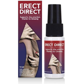Spray oral pour érection ginseng et L-arginine 15 ml — Erect Direct · Cobeco - Health · Érection