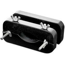 Ball buster bois laqué noir 4 vis réglables — emballage