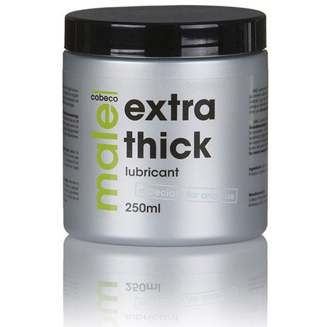 Gel lubrifiant anal ultra épais 250 ml — Male Extra Thick · Cobeco - Cbl · Lubs & Sprays Relaxants Anal