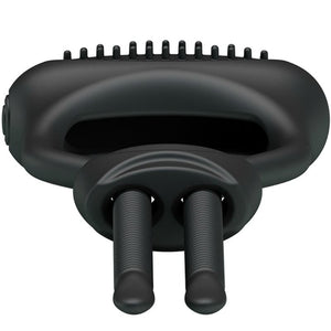 Cockring vibrant ajustable lacet — en situation