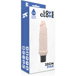 Gode vibrant réaliste autolubrifiant 20 cm peau — Ivar