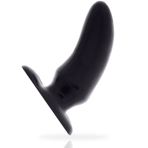 Plug anal large 12 cm Ø 4,5 cm — vue de profil