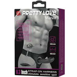PRETTY LOVE SANGLE MARVIN AVEC VIBRATION ET GODE CREUX