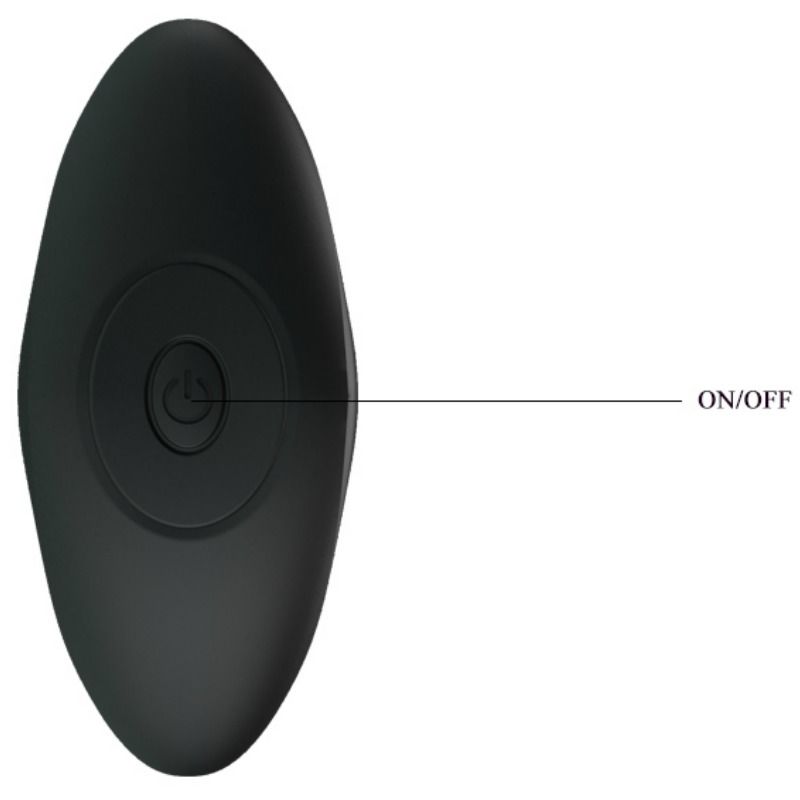 Plug vibrant silicone 12 modes 10,5 cm — vue détaillée