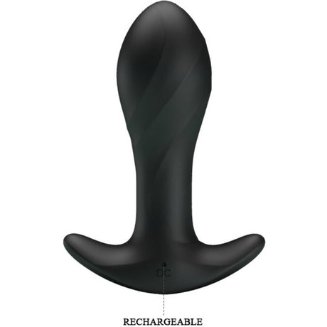 Plug vibrant silicone 12 modes 10,5 cm — emballage