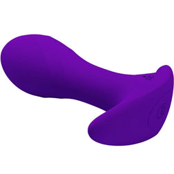 Plug vibrant prostatique 12 modes silicone lilas