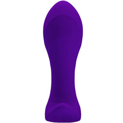 Plug vibrant prostatique 12 modes silicone lilas