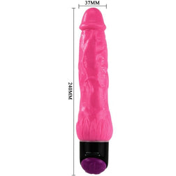 Gode vibrant lilas 24 cm gland conique — Adour Club