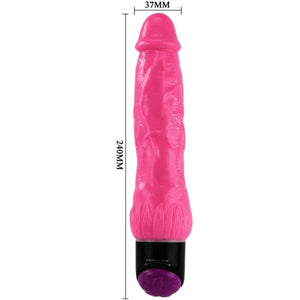 BAILE VIBRATEUR REALISTE COLORE SEX LILAS 24 CM