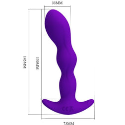 Stimulateur prostate Masseur prostatique vibrant ondulé - emballage produit