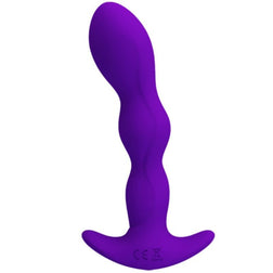 Stimulateur prostate Masseur prostatique vibrant ondulé - vue arrière produit