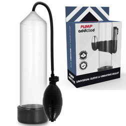 Power Pump RX3 penis pump in clear ABS for intimate pleasure.
