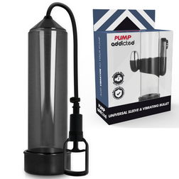 Plug anal Pompe à pénis manuelle avec vibro pour homme