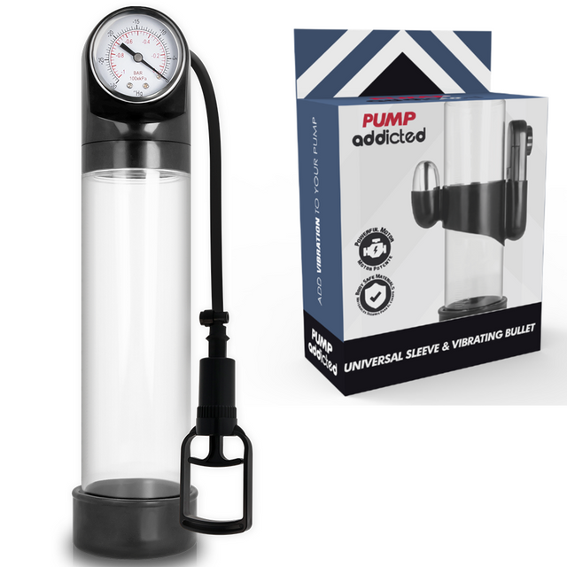 PUMP ADDICTED VIBRATEUR TRANSPARENT RX9