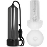 Pompe à pénis + masturbateur — RX5 Noire · Pump Addicted · Pompes & gaines