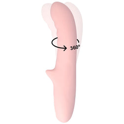 Vibrateur rotatif rose Pisa — MIA