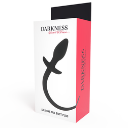 DARKNESS PLUG ANAL 28 CM SILICONE NOIR