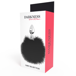 DARKNESS BOUCHON EXTRA ANAL AVEC QUEUE NOIR 7 CM