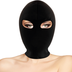 Cagoule BDSM spandex 2 trous yeux — Black Balaclava — vue 2