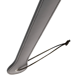 Paddle long en cuir végan noir 48 cm — Darkness — image 2