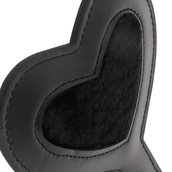 Paddle noir en velours Fetish Love — 19 × 15 cm — image 3