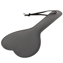 Paddle en forme de cœur noir — empreinte qui marque