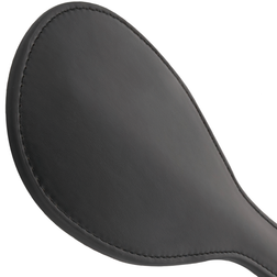 Paddle ronde noire compacte cuir — frappe rapide — image 3