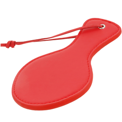 Paddle ovale rouge compacte — impact débutant