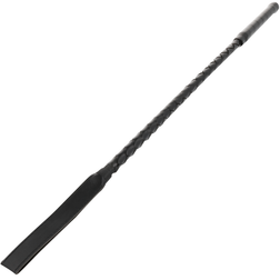 Cravache longue cuir tressé 70 cm