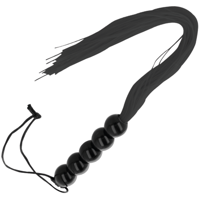 DARKNESS FOUET DE BONDAGE FIN NOIR
