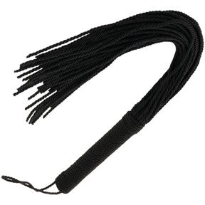 DARKNESS FOUET DE BONDAGE NOIR 50CM