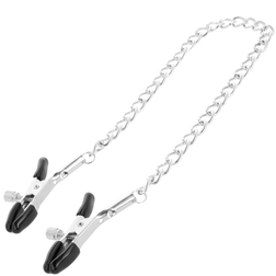 Adjustable Nipple Clamps with Silver Metal Chain — product image 4