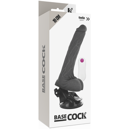 Gode vibrant réaliste 19 cm — Articulable filaire