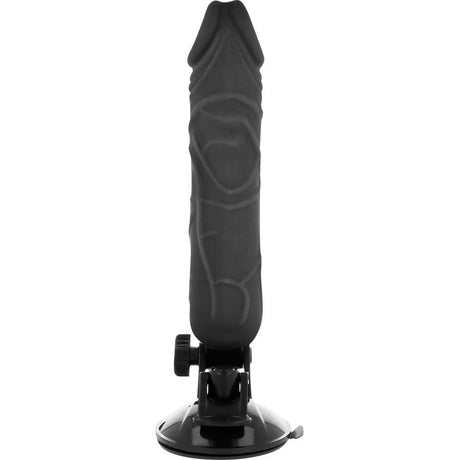 Realistic 20 cm vibrating dildo with wired remote