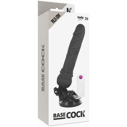 Realistischer Vibrationsdildo, 19,5 cm, mit Kabelsteuerung