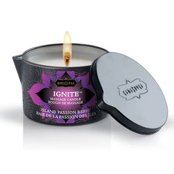 Gel lubrifiant Bougie de massage fruit de la passion 170 g intime