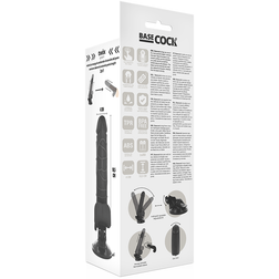 Realistic Vibrating Dildo 18.5 cm with Wired Remote