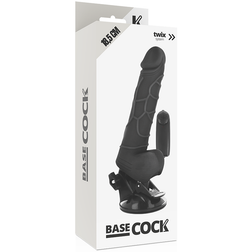 Realistic Vibrating Dildo 18.5 cm with Wired Remote