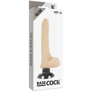 Gode vibrant 2-in-1 avec extenseur 18,5 cm — en situation