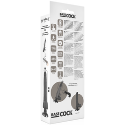 Gode vibrant 2-in-1 avec extenseur 18,5 cm — Twix System
