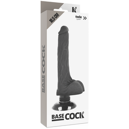 Gode vibrant 2-in-1 avec extenseur 18,5 cm — Twix System