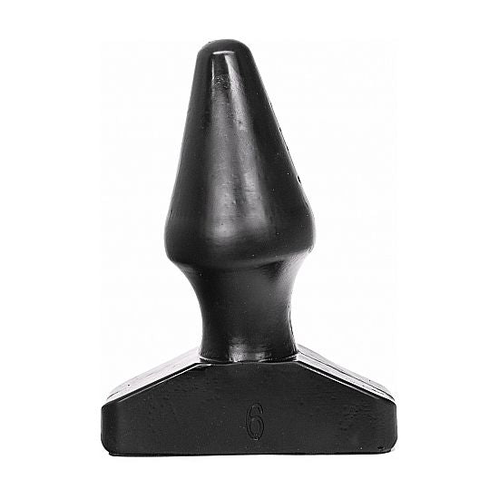 Plug conique lisse 15,5 cm diamètre 6 cm — vue de profil