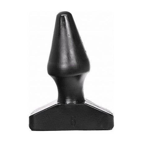 Plug conique lisse 15,5 cm diamètre 6 cm — vue de profil